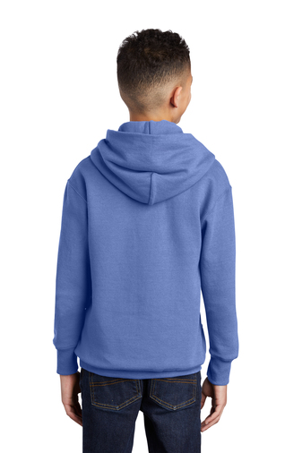 Youth Core Fleece Pullover Hoodie - Carolina Blue