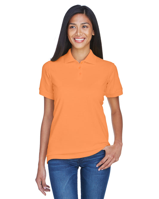 Women's Classic Piqué Polo - Tangerine