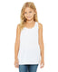 Bella + Canvas B8800Y - Youth Flowy Racerback Tank - White