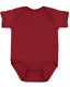 Rabbit Skins 4424 - Infant Fine Jersey Bodysuit - Cardinal Blackout