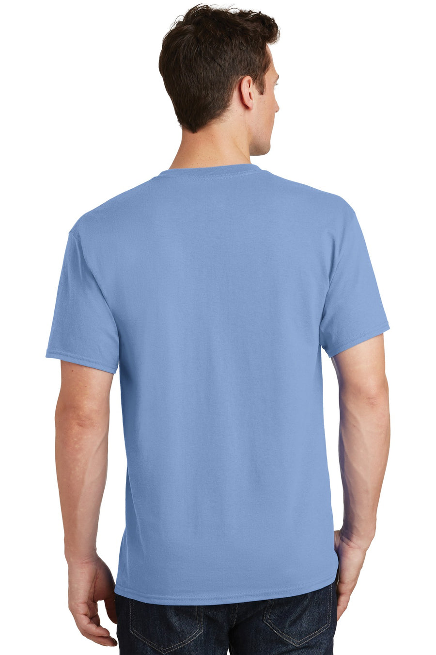 Unisex Core Cotton Tee - Light Blue