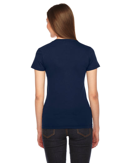 Women's Fine Jersey Short-Sleeve T-Shirt - Navy