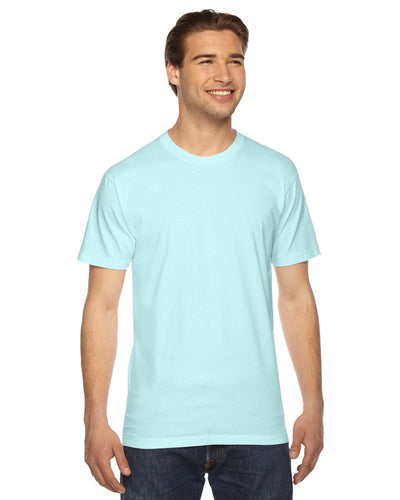 Unisex Fine Jersey Short-Sleeve T-Shirt - Light Aqua