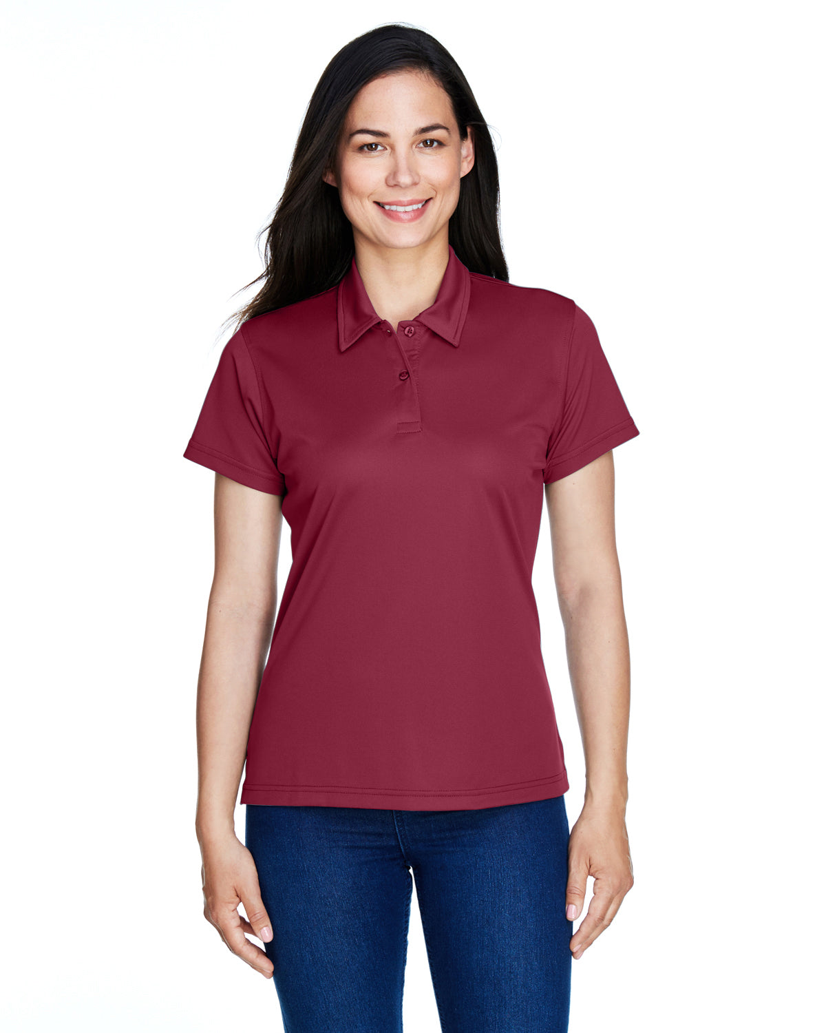 Women's Command Snag Protection Polo - Sport Maroon