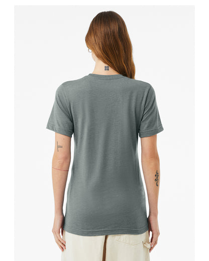 Unisex Heather CVC T-Shirt - Heather Blue Storm