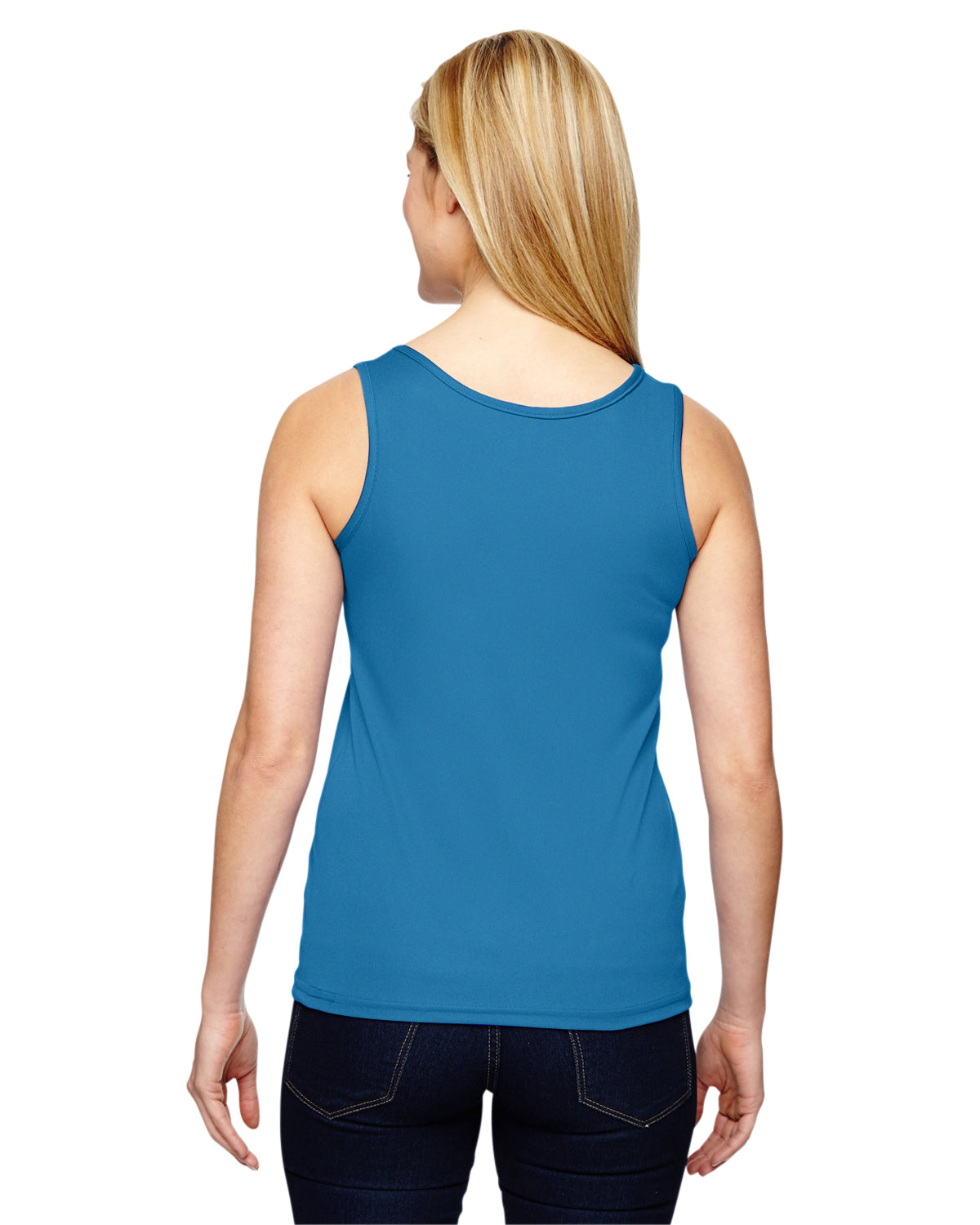 Women's Training Tank - Columbia Blue