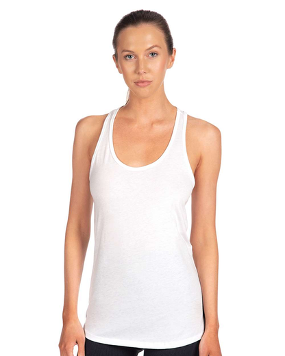 Women's Ideal Racerback Tank - White