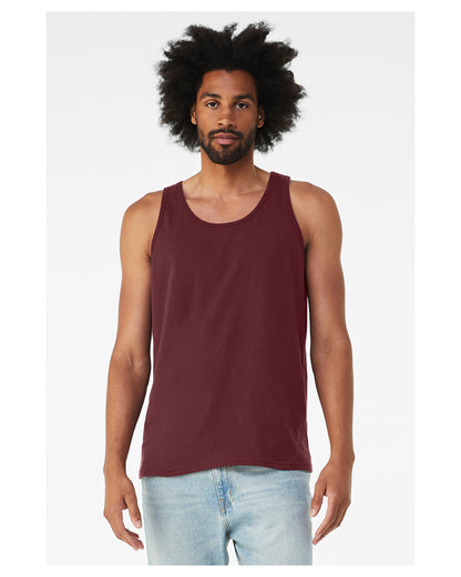 Unisex Jersey Tank - Maroon