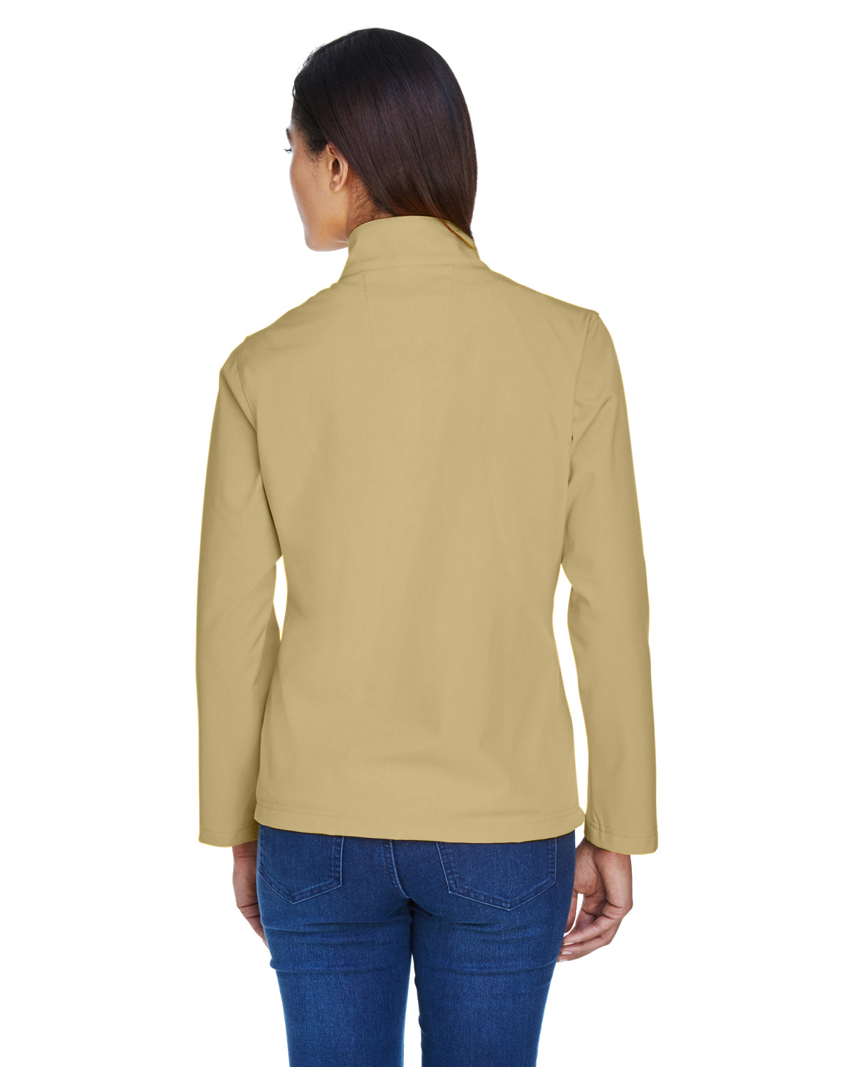Women's Leader Soft Shell Jacket - Sport Vegas Gold