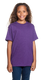 LAT 6101 - Youth Fine Jersey T-Shirt - Vintage Purple