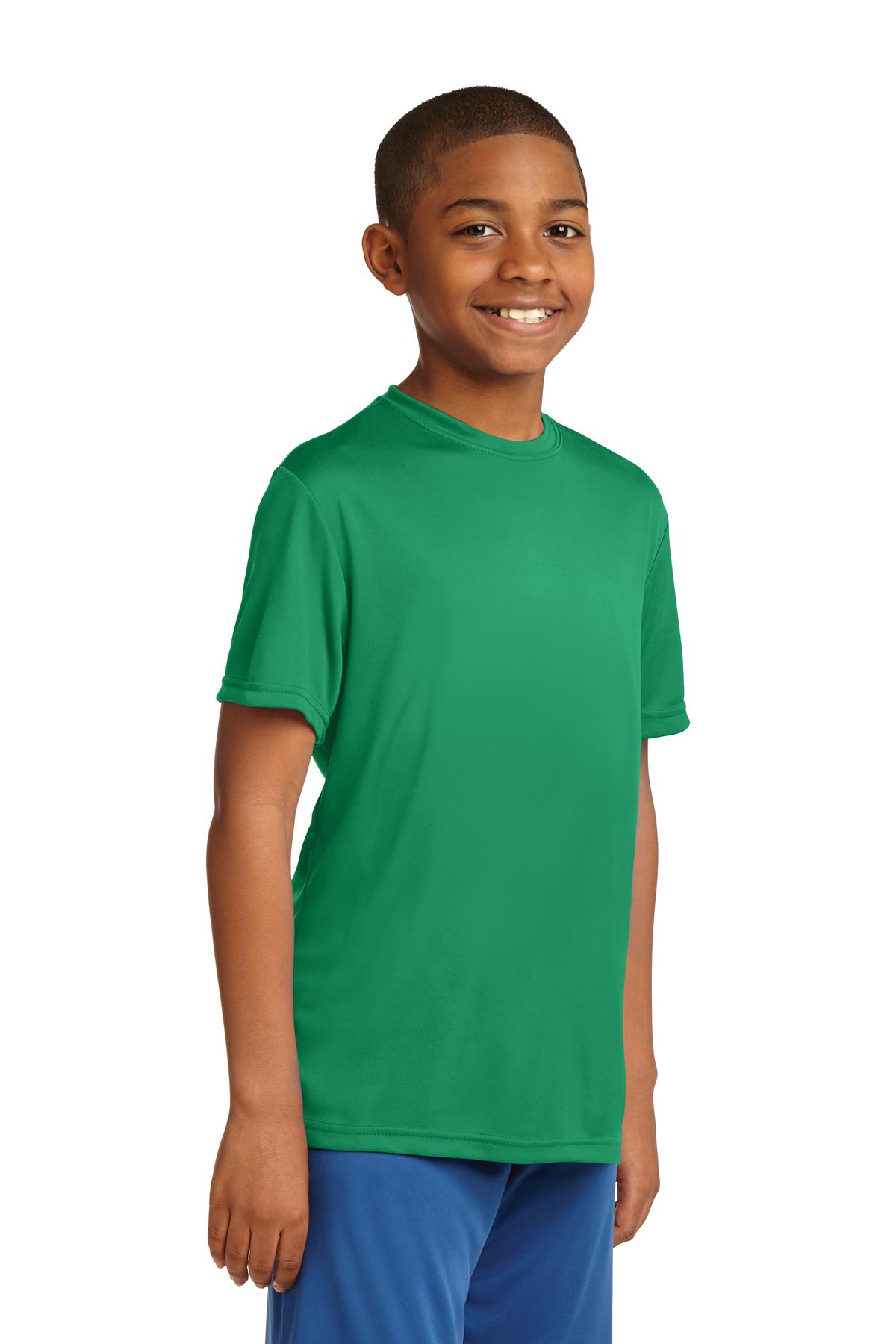Youth PosiCharge Competitor Tee - Kelly Green