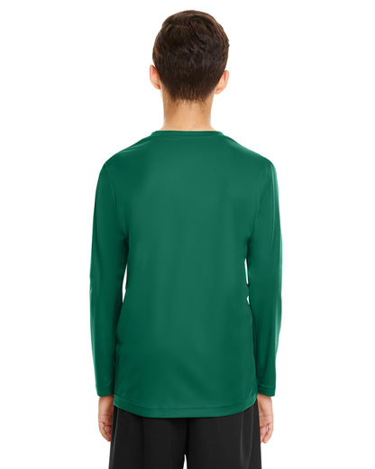 Youth Zone Performance Long-Sleeve T-Shirt - Sport Forest