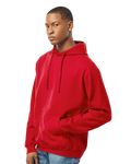 Unisex Fleece Pullover Hoodie - Red