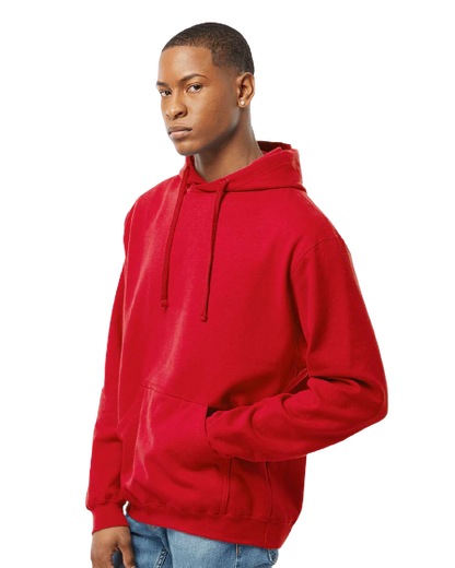 Unisex Fleece Pullover Hoodie - Red