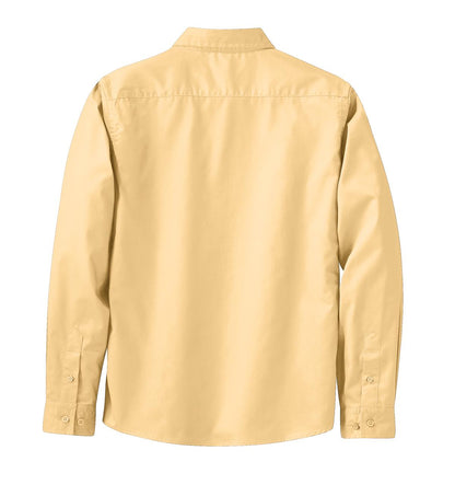 Women's Long Sleeve Easy Care Shirt - Yellow