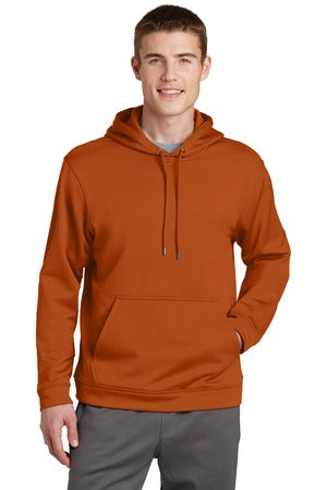 Sport-Wick Fleece Hooded Pullover - Texas Orange