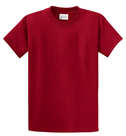 Unisex Tall Essential Tee - Rich Red