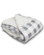 Alpine Fleece 8712 - Mink Sherpa Blanket - Gray Buffalo