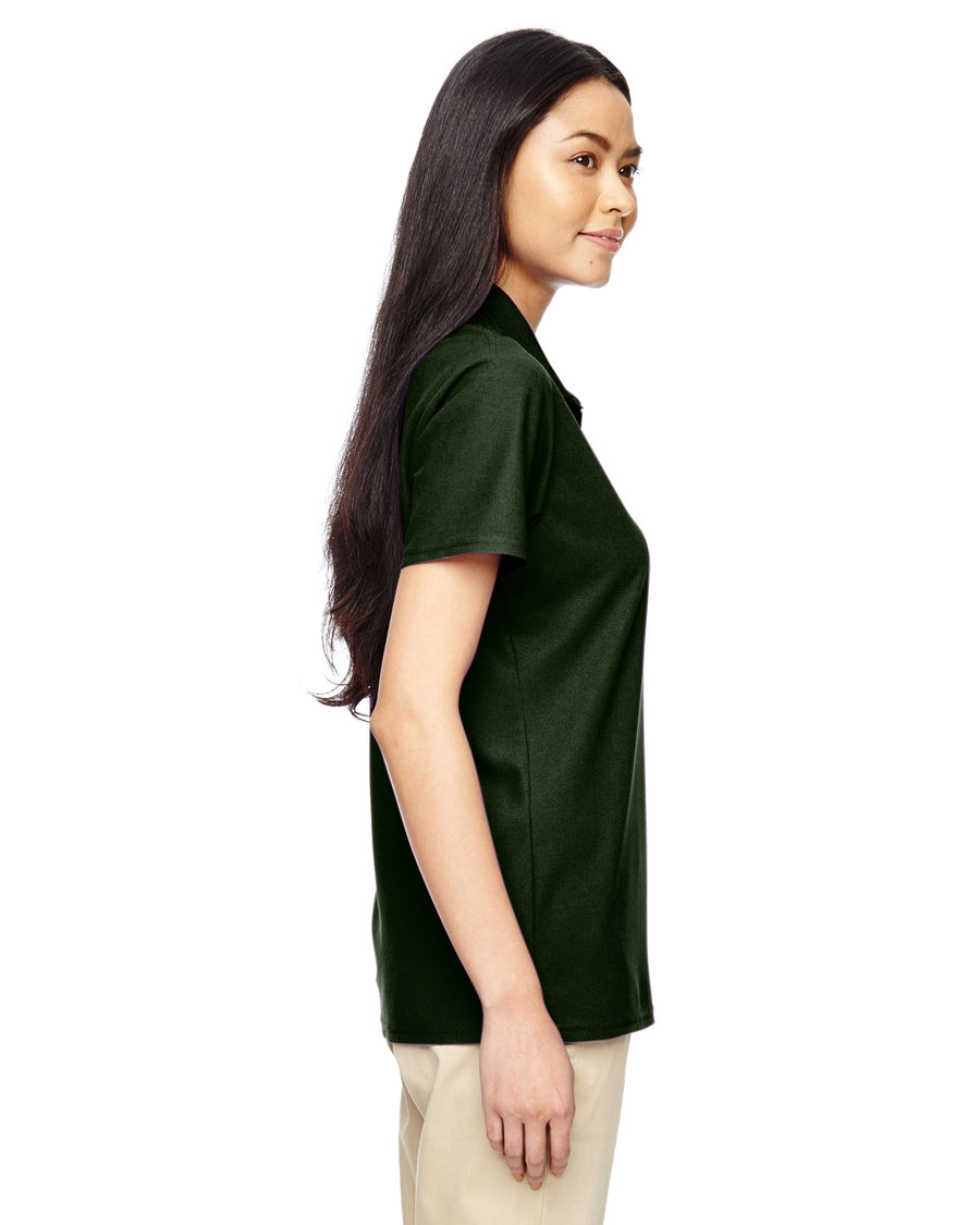 Women's Performance® Jersey Polo - Marble Forest Green