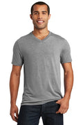 Unisex Perfect Tri V-Neck Tee - Gray Frost