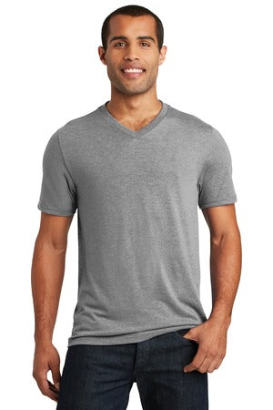 Unisex Perfect Tri V-Neck Tee - Gray Frost
