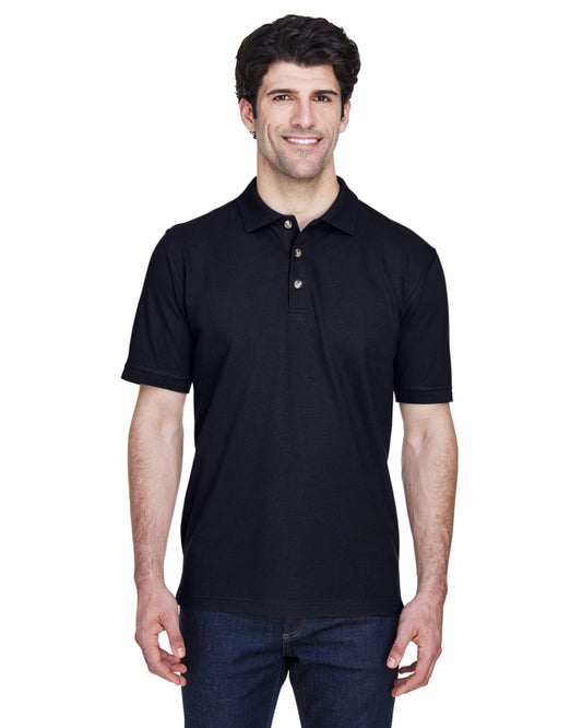 Men's Classic Piqu�� Polo - Black
