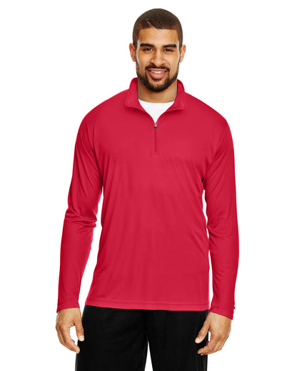 Men's Zone Performance Quarter-Zip - Sport Red