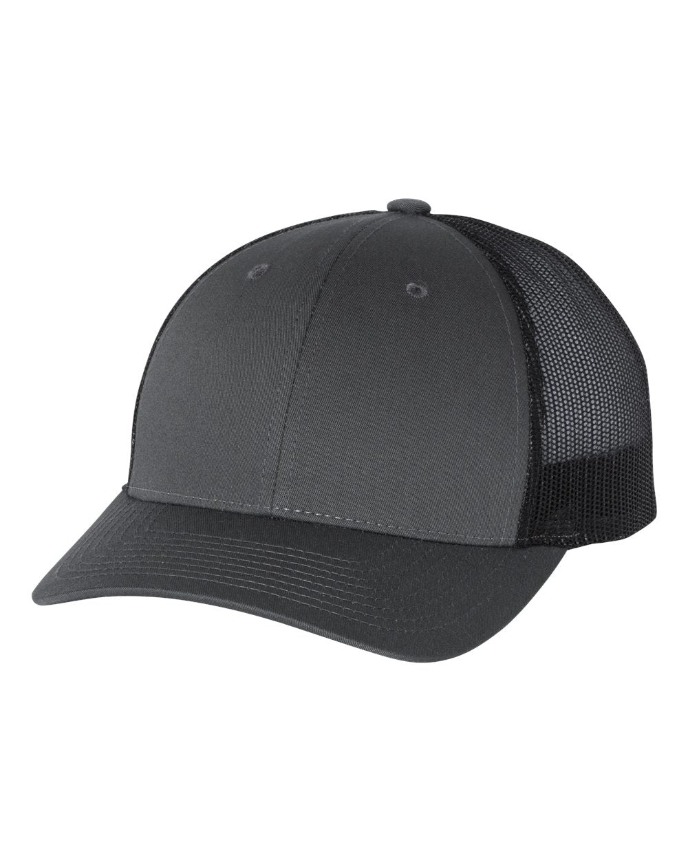 Low Pro Trucker Cap - Charcoal / Black