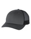 Richardson 115J1 - Low Pro Trucker Cap - Charcoal / Black