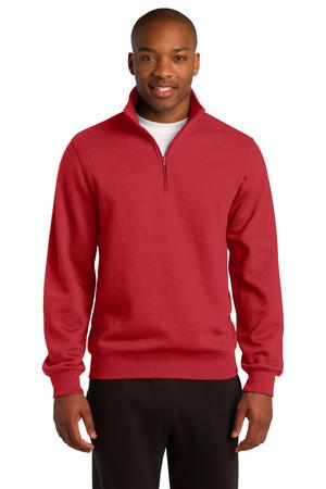 1/4-Zip Sweatshirt - True Red