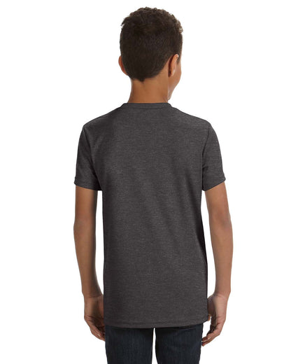 Youth Performance Short-Sleeve T-Shirt - Dark Gray Heather
