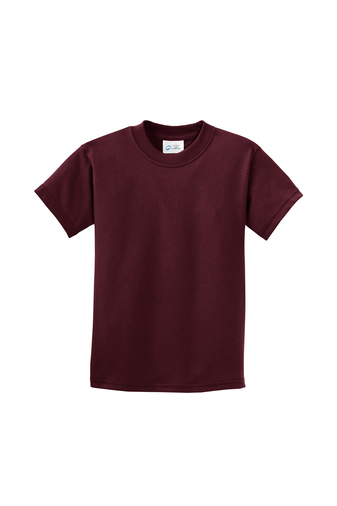 Youth Essential Tee - Athletic Maroon