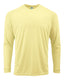 Paragon SM0210 - Unisex Long Sleeve Performance Tee - Pale Yellow