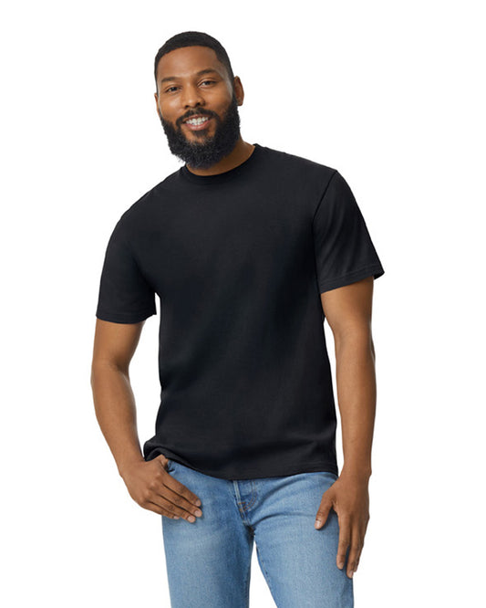 Softstyle Midweight Unisex T-Shirt - Pitch Black