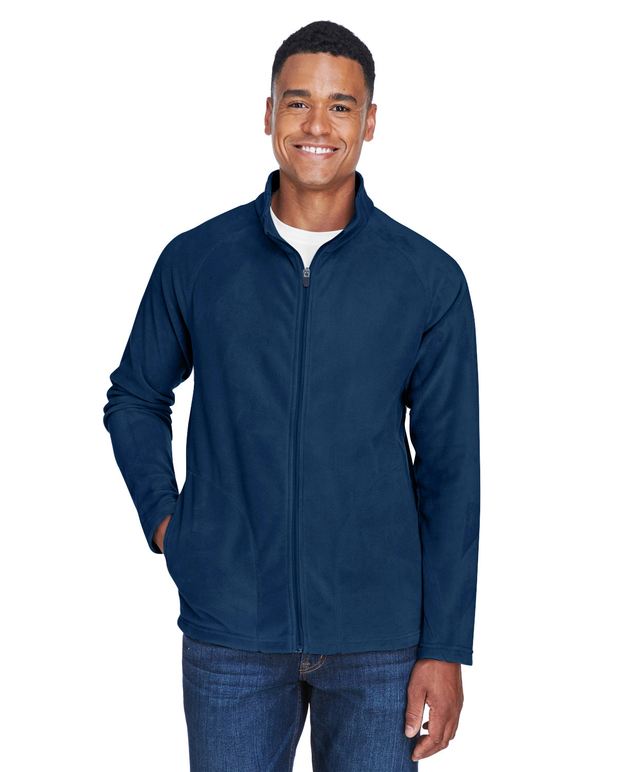 Men's Campus Microfleece Jacket - Sport Dark Navy