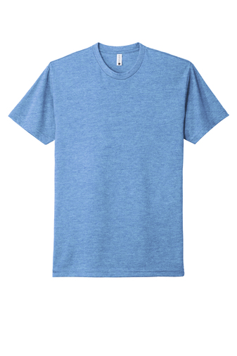 Unisex CVC Crewneck T-Shirt - Heather Columbia Blue