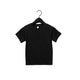 Bella + Canvas 3001T - Toddler Jersey Short-Sleeve T-Shirt - Charcoal Black Tri