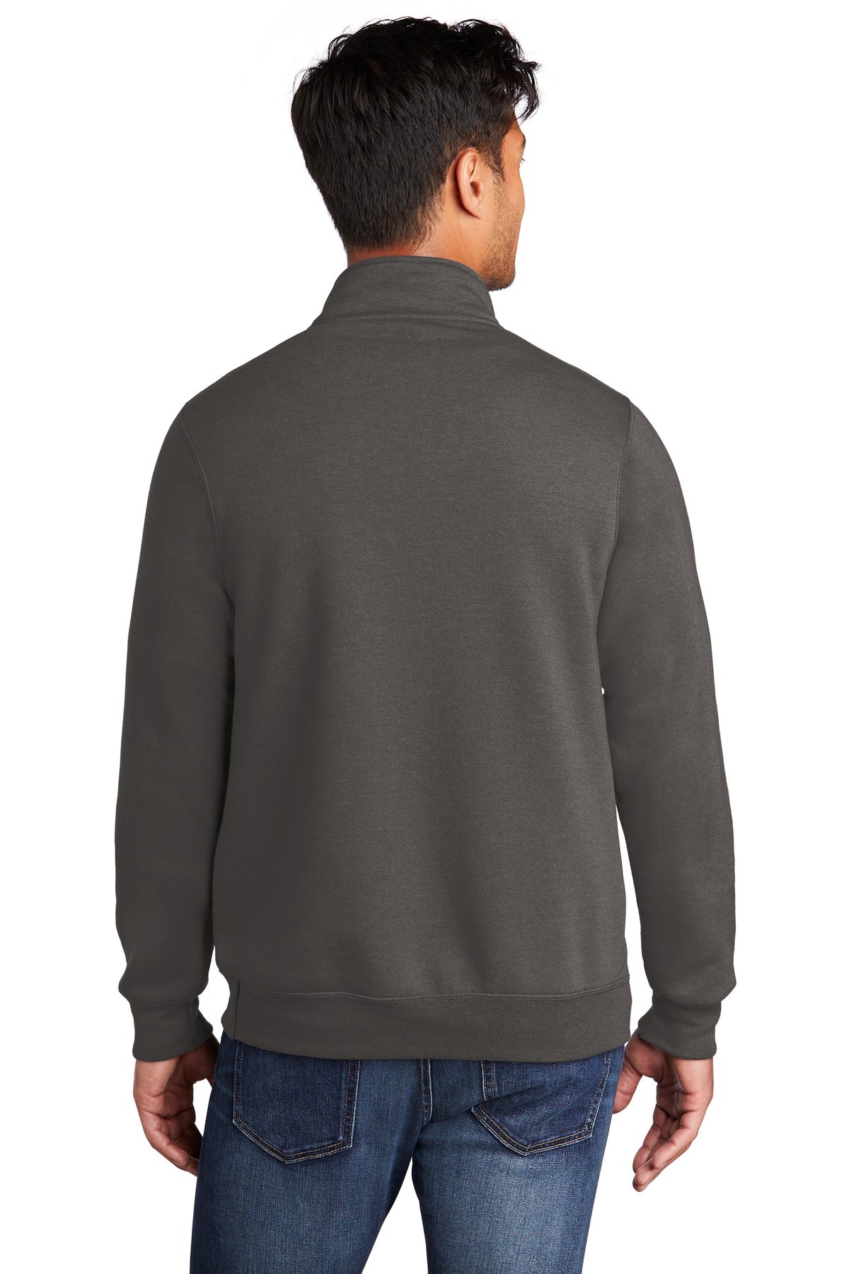 Unisex Core Fleece 1/4-Zip Pullover Sweatshirt - Charcoal