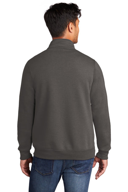 Unisex Core Fleece 1/4-Zip Pullover Sweatshirt - Charcoal