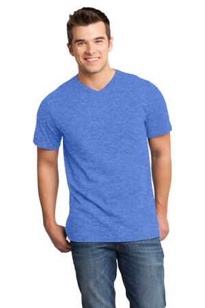 Unisex Very Important Tee V-Neck - Heather Royal