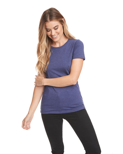 Women's Triblend Crew - Vintage Purple