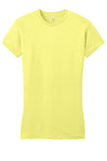 Women's Fitted Very Important Tee - Lemon Yellow