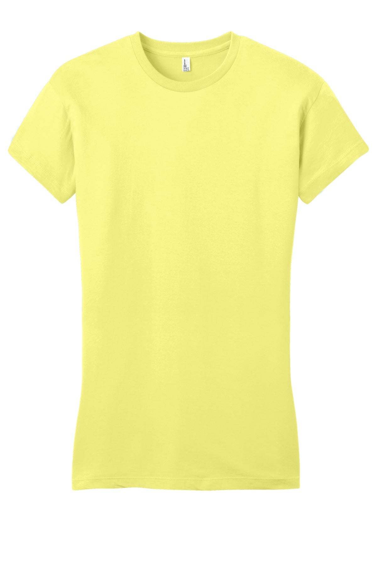 Women's Fitted Very Important Tee - Lemon Yellow