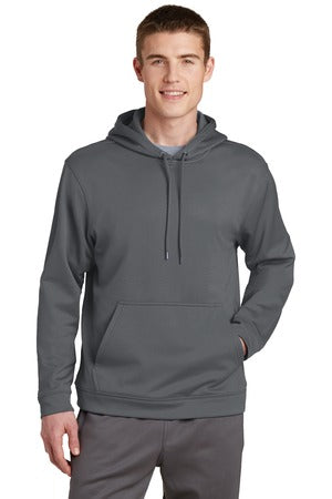 Sport-Wick Fleece Hooded Pullover - Dark Smoke Gray
