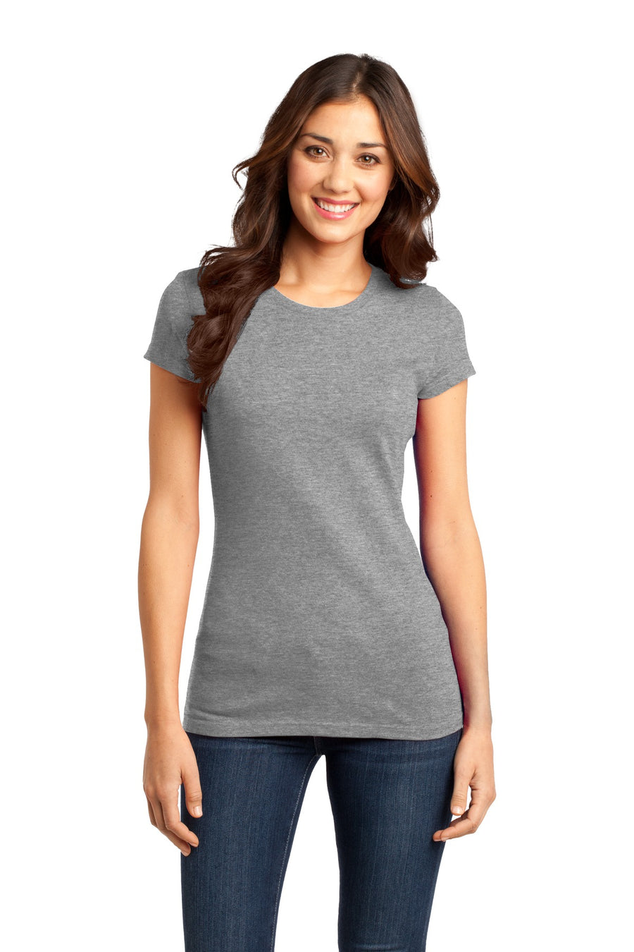 Women's Fitted Very Important Tee - Gray Frost