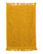 Q-Tees T100 - Fringed Fingertip Towel - Gold