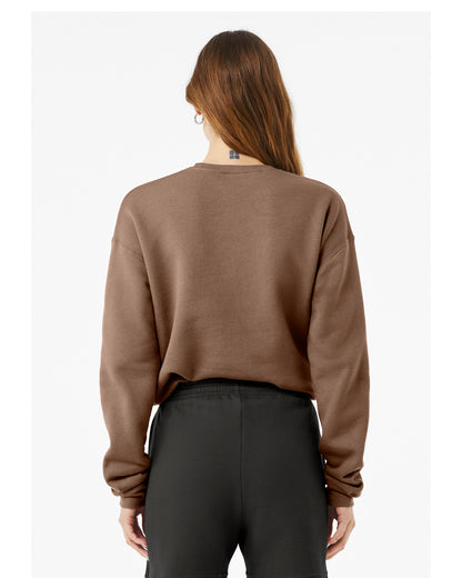 Unisex Drop Shoulder Fleece - Vintage Brown