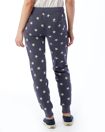 Women's Jogger Eco-Fleece Pant - Stars
