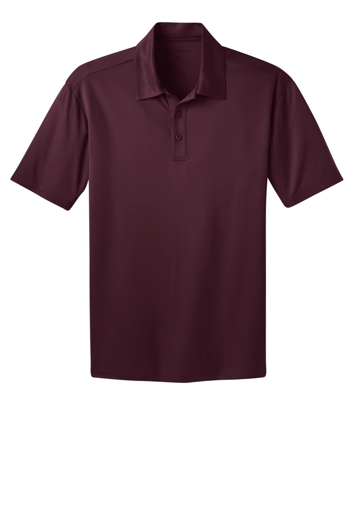 Unisex Silk Touch Performance Polo - Maroon