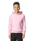Gildan SF500B - Youth Softstyle Midweight Fleece Hoodie - Light Pink